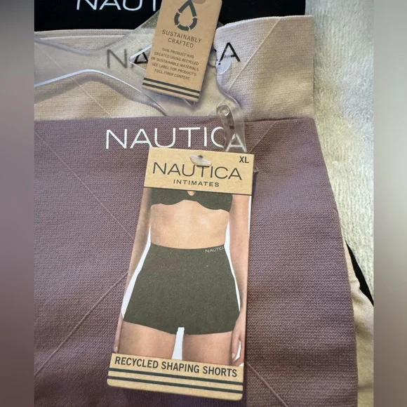 3 pair Nautica NWT & 2 pair Nautica ladies shaping shorts NWOT, all size XL - Picture 2 of 15
